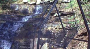 Waterfall seat view
